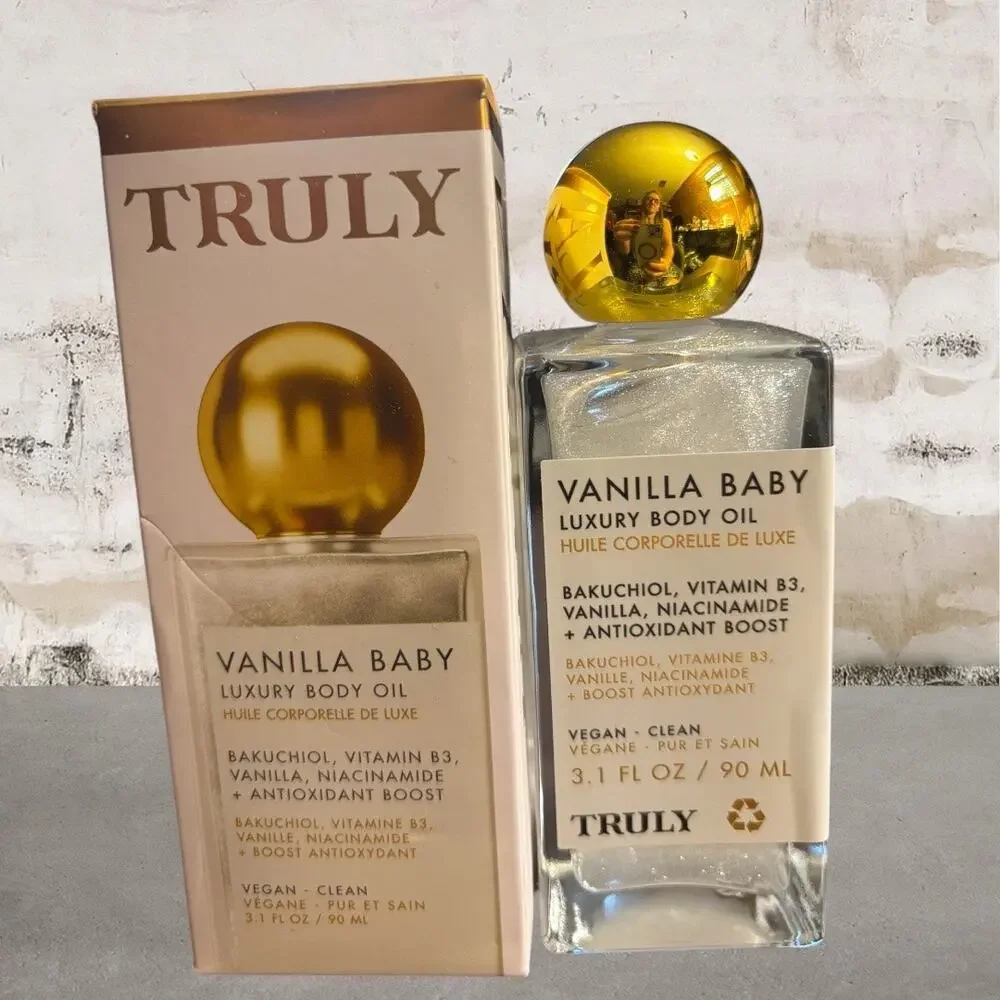 Truly $38 Vanilla Baby Luxury Body Oil NIB